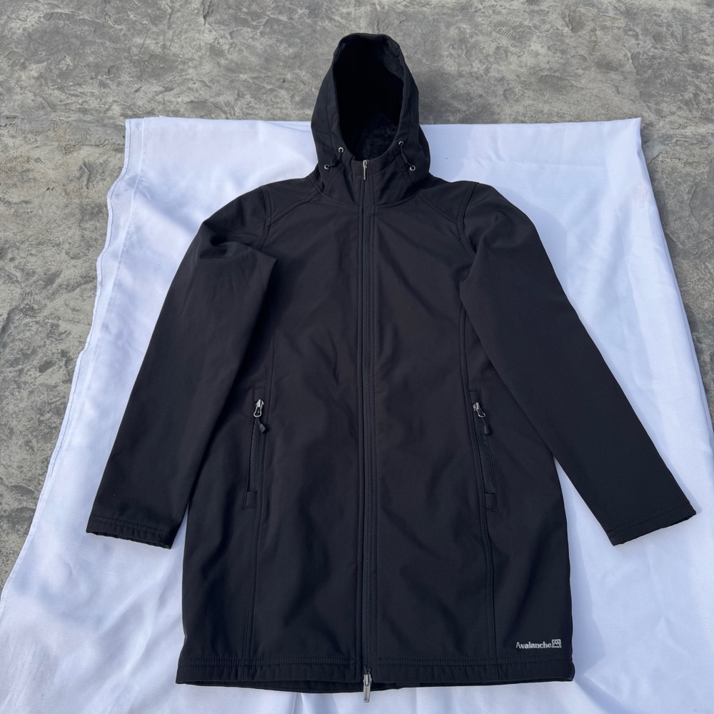 Avalanche Outdoors Quick dry  Hooded Jacket Black   Men's 
Size L